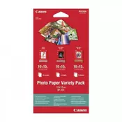 Canon foto papir variety pack VP-101 10x15cm 20Sh
