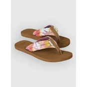 Rip Curl Freedom Plush Bloom Open Toe ženski sandali dark plum