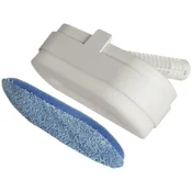 Two-in-one oval brush for steam mop SM1
