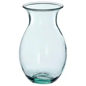 BERGKÖRSBÄR Vaza, steklo/zelena, 20 cm