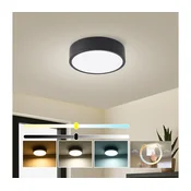 Brilagi - LED plafonsko svetlo POOL LED/18W/230V 3000/4500/6000K precnik 20 cm crno