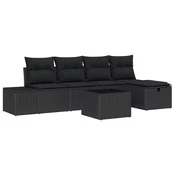 Set sofe s jastukom 5 pcs poliratan