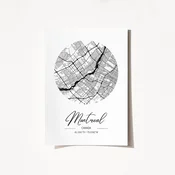 Wallity Poster Canada-2072, 42x59,4 cm