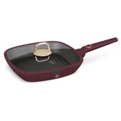 Žar ponev s steklenim pokrovom in titanovo površino Leonardo 28cm 55573