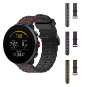 Silikonski pas za uro Mobvoi TicWatch Pro 3/Pro 4/LTE/GTX BiColor