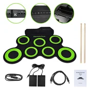 SUPRIMO ROLL UP DRUM PAD - zložljiva elektronska bobnarska palica