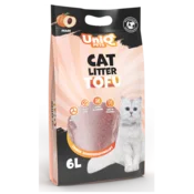 shumee Uniq Pets biorazgradljivo mačje stelje iz tofuja 2,5 kg breskev