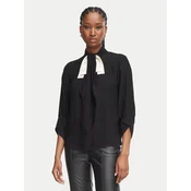 Elisabetta Franchi Bluza CA-178-66E2-V320 Črna Regular Fit