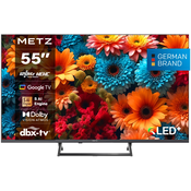 Pametni televizor METZ - 55MQF7500Z, 55, QLED+, 120Hz, 4K UHD, Black