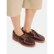 Timberland Mokasini Authentic Boat 3 Eye Classic TB0513042141 Rjava