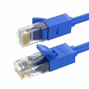 MREŽNI KABL UGREEN Ethernet RJ45 Rounded Network Cable, Cat.6, UTP, 1m (Blue)