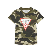 Guess Majica N5YI04 K8HM4 Zelena Regular Fit