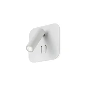 Redo 01-1491 - LED zidna svetiljka QUDA LED/6W/230V + LED/3W CRI 90 bela