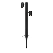 Markslöjd 108486 - LED spoljna lampa GARDEN24 2xLED/6W/24V 99 cm IP44 crna