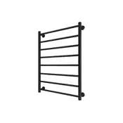 Kopalniški brisačni radiator INOX FLAT 163W/230V 77x53 cm nerjaveče/črna