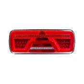 LED Kombinirana svetilka z dinamičnim smernikom LED/10-30V IP67 levo