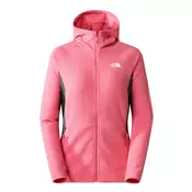 The North Face W AO FULL ZIP HOODIE, ženska majica za planinarenje, roza NF0A8264