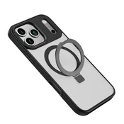 INF Črna Magnetna Zaščita s Stojalom za iPhone 13 Pro - Odporna na udarce, (5000080851)