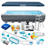 Vrtni bazen s okvirom 732 x 366 x 132 cm 21u1 INTEX 26364