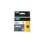 Fleksibilen najlonski trak Dymo Rhino 19 mm bel/črn