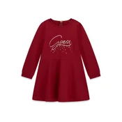 Guess Vsakodnevna obleka K6BK02 K5928 Temno rdeča Regular Fit
