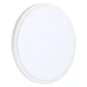 Eglo Mongodio 1 zidna/plafonjera, led, 8,6w, 920lm, precnik 200, bela/celik/plastika