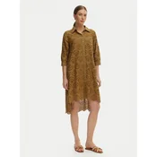 Iconique Poletna obleka Ella IC26-082 Khaki Relaxed Fit