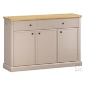 Komoda Idello 3d2s - taupe/hrast kamniti