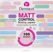 Dermacol Matt Control čistilni robčki za mešano kožo 100 ml