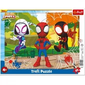 Spidey in njegovi čudoviti prijatelji 25-delna okvirna sestavljanka - Trefl
