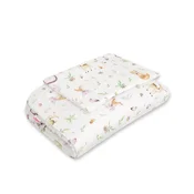Bobono Otroška posteljnina s polnilom, 2 kosa, 75x100cm NEWBORN - gozdna poslastica