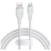 BASEUS Pudding kabel, USB-C, 100 W, 2 m, bijeli (P10355703221-01)
