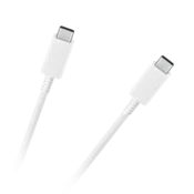 SAMSUNG EP-DX510-JWE Kabel USB-C na USB-C, 1.8m, 5A, bijeli