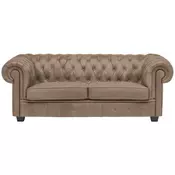 Landscape CHESTERFIELD ZOFA, svetlo rjava tekstil
