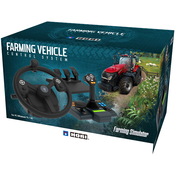 Volan s ručicom mjenjača i pedalama Hori - Farming Control System (PC)
