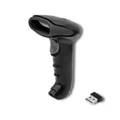 Brezžični čitalnik črtnih kod in QR kod Qoltec | 1D 2D | USB | 2,4 G | Hiter