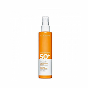 Clarins Sun Care opaľovacie mlieko SPF 50 Body Lotion-in-Spray UVA/UVB 50+ 150 ml