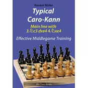 Typical Caro-Kann - Main line with 3.Sc3 dxe4 4.Sxe4