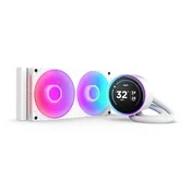 NZXT CPU kuler RL-KR24E-W2 Kraken Elite 240 RGB V2 Vodeno hladenje, Beli