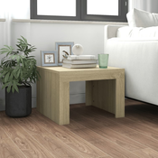 Stolic za kavu boja hrasta 50x50x35 cm konstruirano drvo