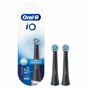 Zamjenske glave Oral-B - iO Ultimate Clean, 2 komada, crne