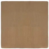 vidaXL Preproga za območje Svetlo rjava 240 x 240 cm Juta
