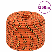 Brodski konop narancasto 14 mm 250 m od polipropilena