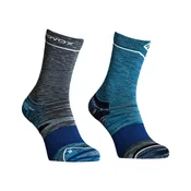 Moške nogavice Ortovox Alpine Mid Socks Mens Blue Nunatak EUR 42-44