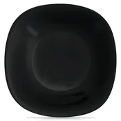 Northix Globok steklen krožnik črn LUNA 21,5 cm, 650 ml