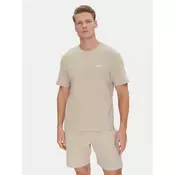 BOSS T-shirt Waffle 50535891 Bež Regular Fit