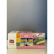Tac Set posteljine za devojcice Minnie Mouse Rainbow, 100x200cm, Šareni