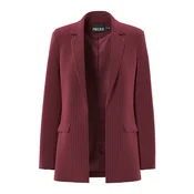 PIECES Blazer PCBOSSY rubin rdeča/bela