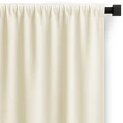 Slonokoščena zavesa za delno zatemnitev 200x250 cm Carli – Restilo