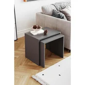 Hanah Home set umetnutih stocica Arya, 48 cm, antracit